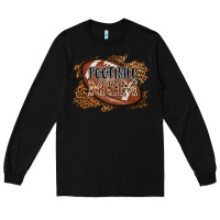 Black football mom Long Sleeve Tee - AdoDesignShop