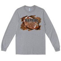 Heather Grey football mom Long Sleeve Tee - AdoDesignShop