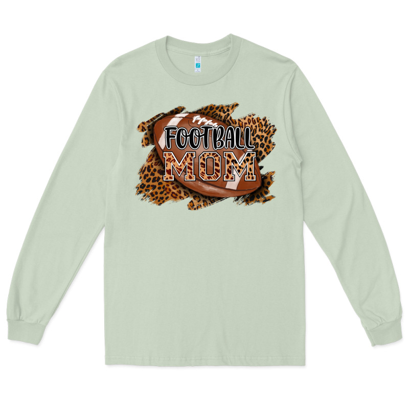 Football Mom Long Sleeve Tee by AdoDesignShop | Teevron