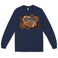 Navy football mom Long Sleeve Tee - AdoDesignShop