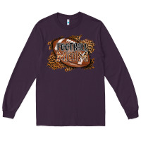 Plum football mom Long Sleeve Tee - AdoDesignShop