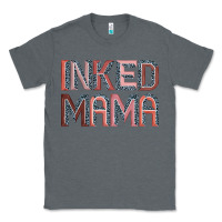 Charcoal Heather inked mama Classic Tee - JahusDesignShop