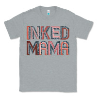Heather Grey inked mama Classic Tee - JahusDesignShop
