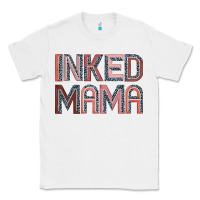 White inked mama Classic Tee - JahusDesignShop