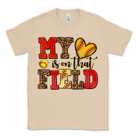 Mushroom my heart is on that field softball Classic Tee - AdoDesignShop