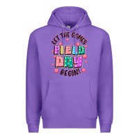 Purple field day let the games begin Premium Hoodie - JahusDesignShop
