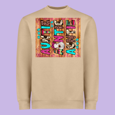 Auntie Heifer Heavyweight Sweatshirt Designed By Jahusdesignshop
