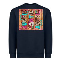 Navy auntie heifer Heavyweight Sweatshirt - JahusDesignShop