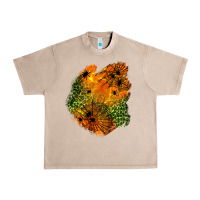 French Oak spider leopard  halloween patch Urban Heavy Tee - BundleAndBundleShop