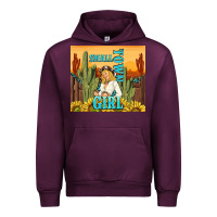 Mauve Wine small town girl Urban Hoodie - TumblerDesignByShophia