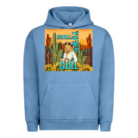 Pigment Pebble Blue small town girl Urban Hoodie - TumblerDesignByShophia