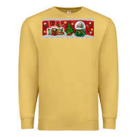 Antique Gold noel Premium Sweatshirt - BundleAndBundleShop