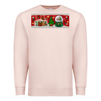 Pale Pink noel Premium Sweatshirt - BundleAndBundleShop