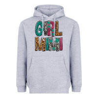 Heather Grey Girl Mimi Heavyweight Hoodie - BundleAndBundleShop