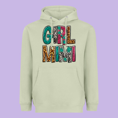 Girl Mimi Heavyweight Hoodie Designed By Bundleandbundleshop
