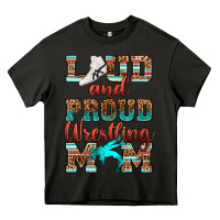 Asphalt loud and proud wrestling mom Heavy Core Tee - RanaPortraitStore