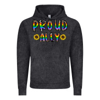 Vintage Arctic proud ally Vintage Hoodie - CowhideDigitalArt