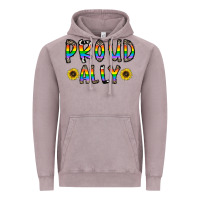 Vintage Zinc proud ally Vintage Hoodie - CowhideDigitalArt