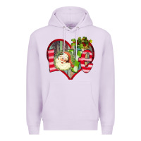Lilac Love Christmas Santa Premium Hoodie - Bettercallsaul