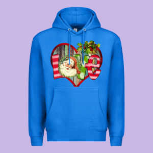 Love Christmas Santa Premium Hoodie Designed By Bettercallsaul