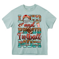Arona loud and proud football mom Heavy Core Tee - RanaPortraitStore