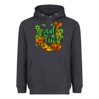 Smoke St.Patrick's Good Luck Heavyweight Hoodie - BundleAndBundleShop