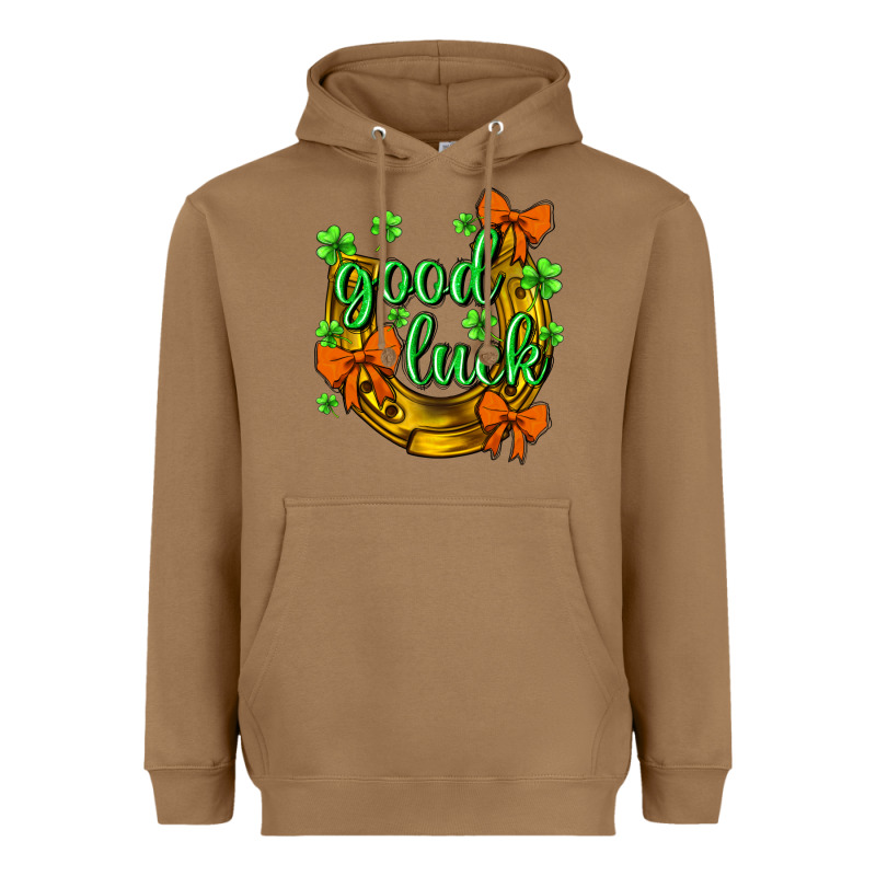 St.patrick's Good Luck Heavyweight Hoodie by BundleAndBundleShop | Teevron