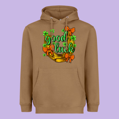St.patrick's Good Luck Heavyweight Hoodie Designed By Bundleandbundleshop