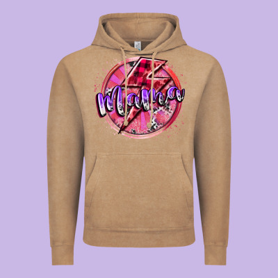 Mama Valentine Vintage Hoodie Designed By Racoondesign