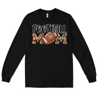 Black football mom Long Sleeve Tee - AdoDesignShop