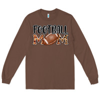 Chestnut football mom Long Sleeve Tee - AdoDesignShop