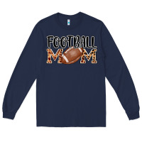 Navy football mom Long Sleeve Tee - AdoDesignShop