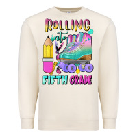 Sandshell rolling into fifth grade Premium Sweatshirt - BundleAndBundleShop