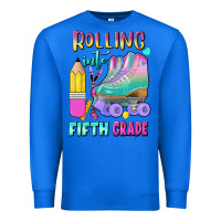 True Royal rolling into fifth grade Premium Sweatshirt - BundleAndBundleShop