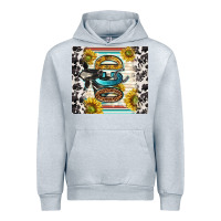 Heather Grey ocd with cow Urban Hoodie - TumblerDesignByShophia