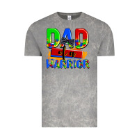 Cloud Rock dad of a warrior Vintage Tee - AdoDesignShop