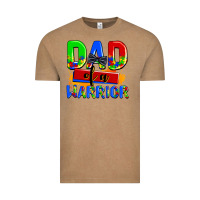 Vintage Coffee dad of a warrior Vintage Tee - AdoDesignShop