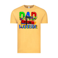 Dad Of A Warrior Vintage Tee | Teevron
