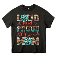 Asphalt loud and proud cheer mom Heavy Core Tee - RanaPortraitStore