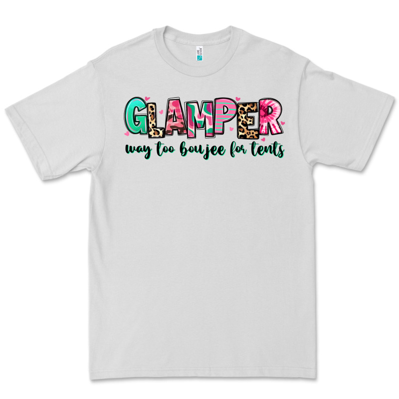 Glamper Way Too Boujee For Tents Premium Tee by RanaPortraitStore | Teevron