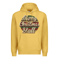 Antique Gold Merry Christmas Y'all Premium Hoodie - Bettercallsaul