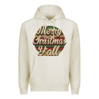 Oatmeal Heather Merry Christmas Y'all Premium Hoodie - Bettercallsaul