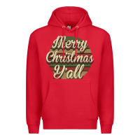 Red Merry Christmas Y'all Premium Hoodie - Bettercallsaul