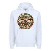 White Merry Christmas Y'all Premium Hoodie - Bettercallsaul