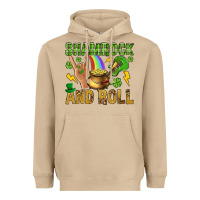 Mushroom Shamrock and roll Heavyweight Hoodie - BundleAndBundleShop