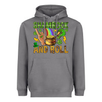 Storm Shamrock and roll Heavyweight Hoodie - BundleAndBundleShop