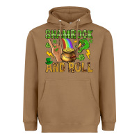 Toasted Coconut Shamrock and roll Heavyweight Hoodie - BundleAndBundleShop