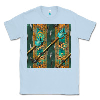 Dusty Blue aztec and arrow Classic Tee - BundleAndBundleShop