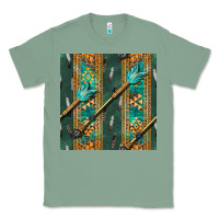 Sage aztec and arrow Classic Tee - BundleAndBundleShop