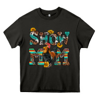 Asphalt show mom rooster Heavy Core Tee - RanaPortraitStore